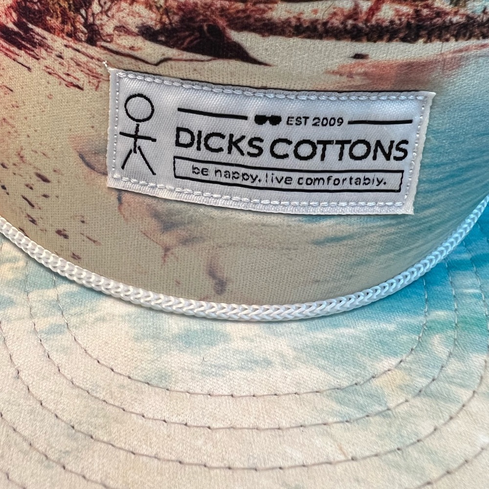 Dicks Cottons - Beach Snapback Hat - image 4
